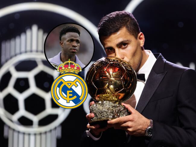Rodri habló sobre la actitud del Real Madrid en la gala del Balón de Oro / Getty Images