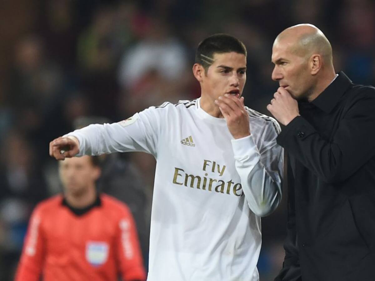 "No te explicaré nada": Zidane respondió a declaraciones de James