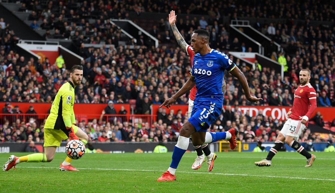 Manchester United 1 - 1 Everton en 2021