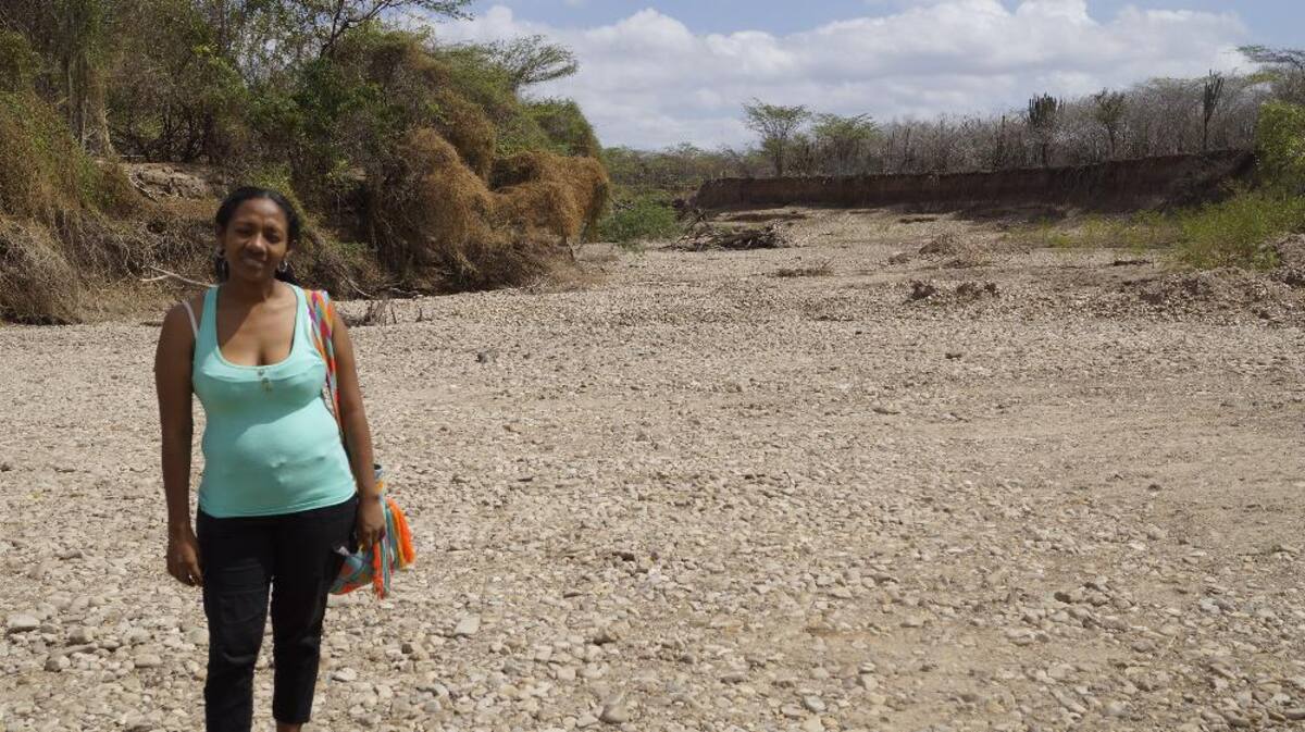 Recorrido de Caracol Radio por las zonas que aguantan sed. Fotos de Luis Enrique Rodríguez