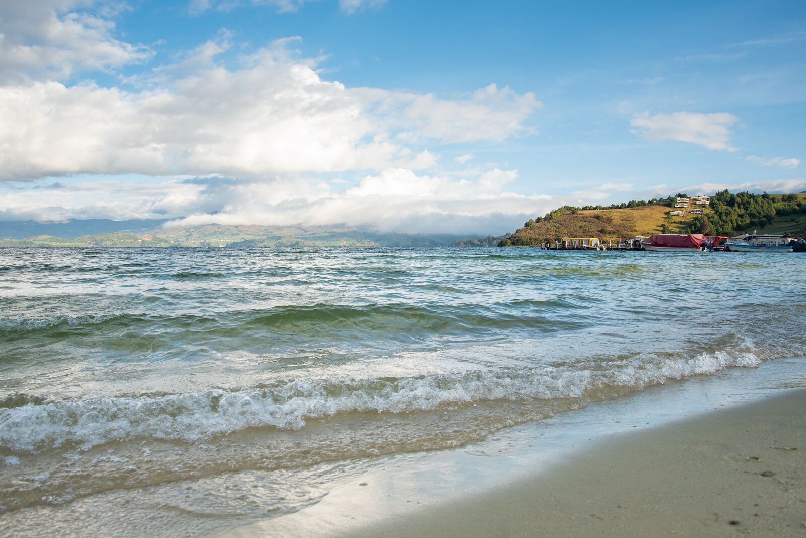 Playa Blanca es un destino apetecido en el departamento de Boyacá. Foto | Corpoboyacá