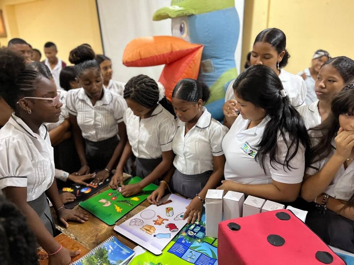 Con educación ambiental EPA Cartagena celebra mes de la niñez
