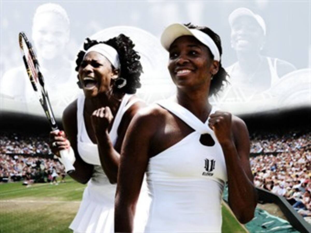 Venus y Serena Williams llegaron a Colombia