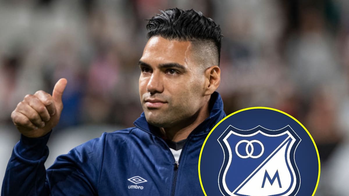 Radamel Falcao en La W: cumpliré mi sueño de niño que es vestir la camiseta de Millonarios