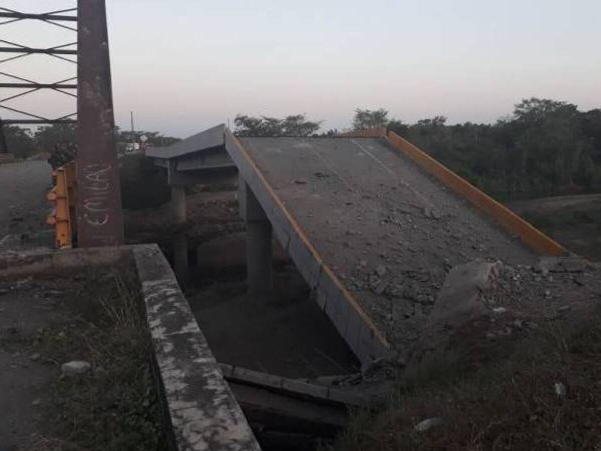 En tres meses se habilitará totalmente el paso por el puente Simaña, Cesar