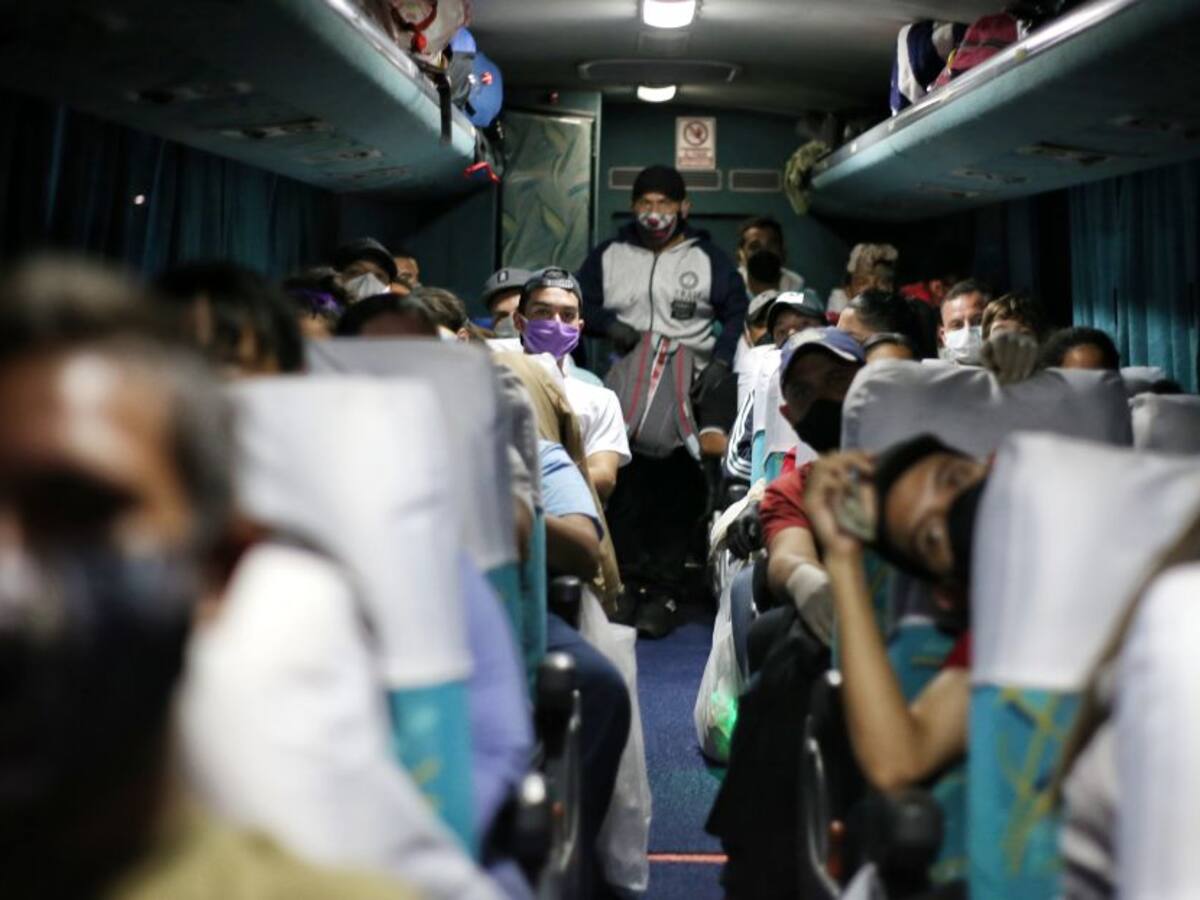 25.000 ciudadanos venezolanos han salido de Colombia en los últimos meses