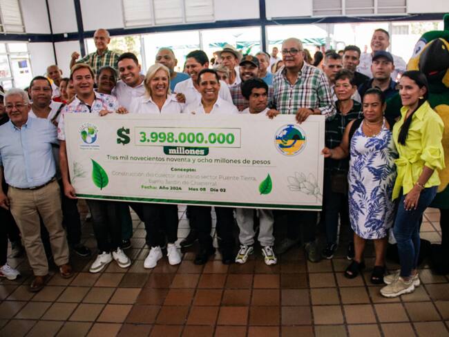 Las obras están orientadas al saneamiento básica de la población