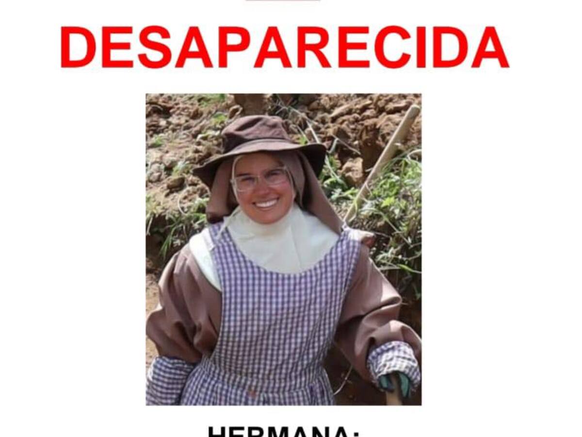 Organismos de socorro buscan a religiosa que desapareció en Santa Rosa de Cabal