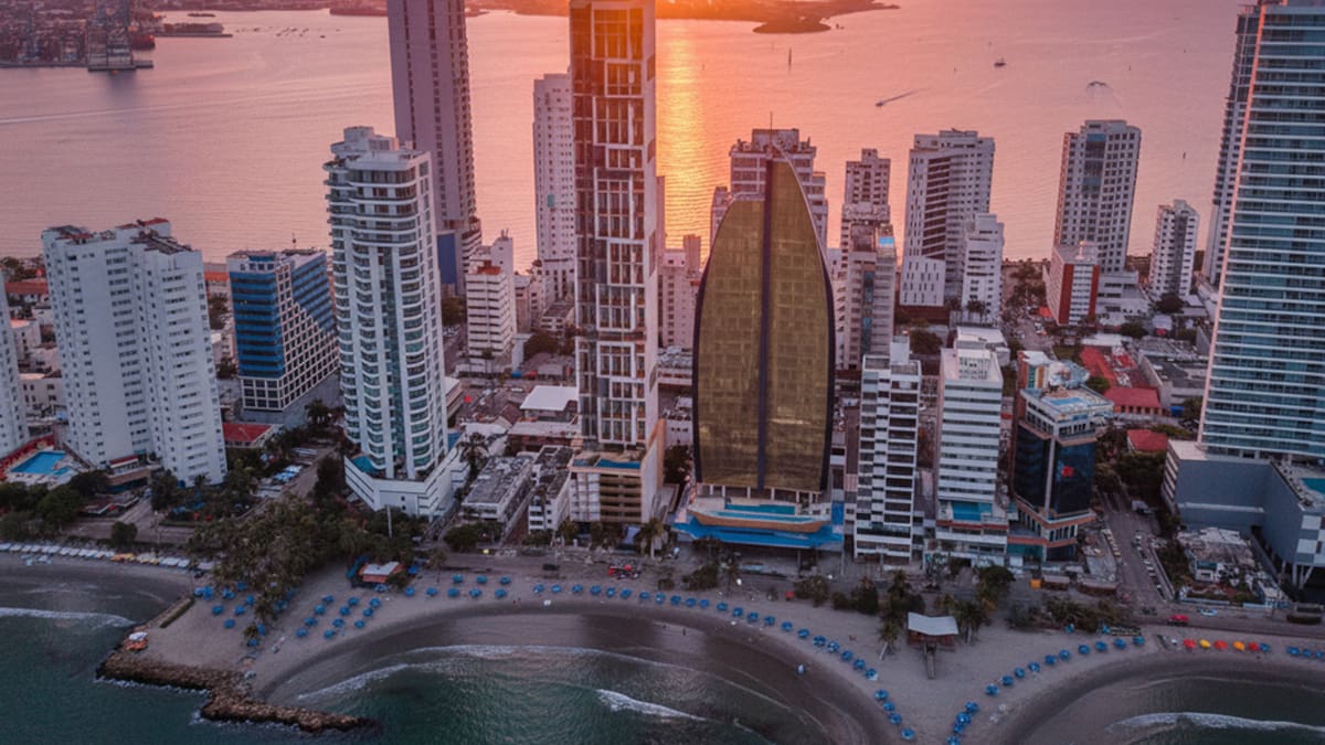 Así avanza Amalfi Tower, Oceanfront Condominio, en Cartagena: está en fase de superestructura