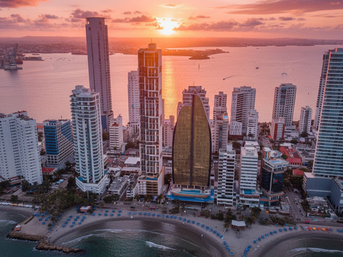 Así avanza Amalfi Tower, Oceanfront Condominio, en Cartagena: está en fase de superestructura