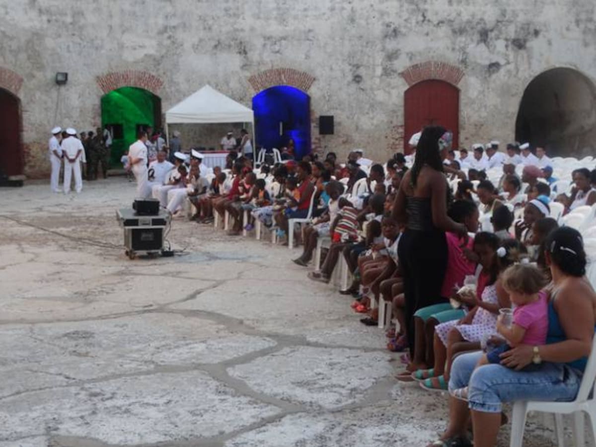 Armada Nacional y Ficci se unieron para llevar ‘Cine bajo las estrellas’ a Bocachica