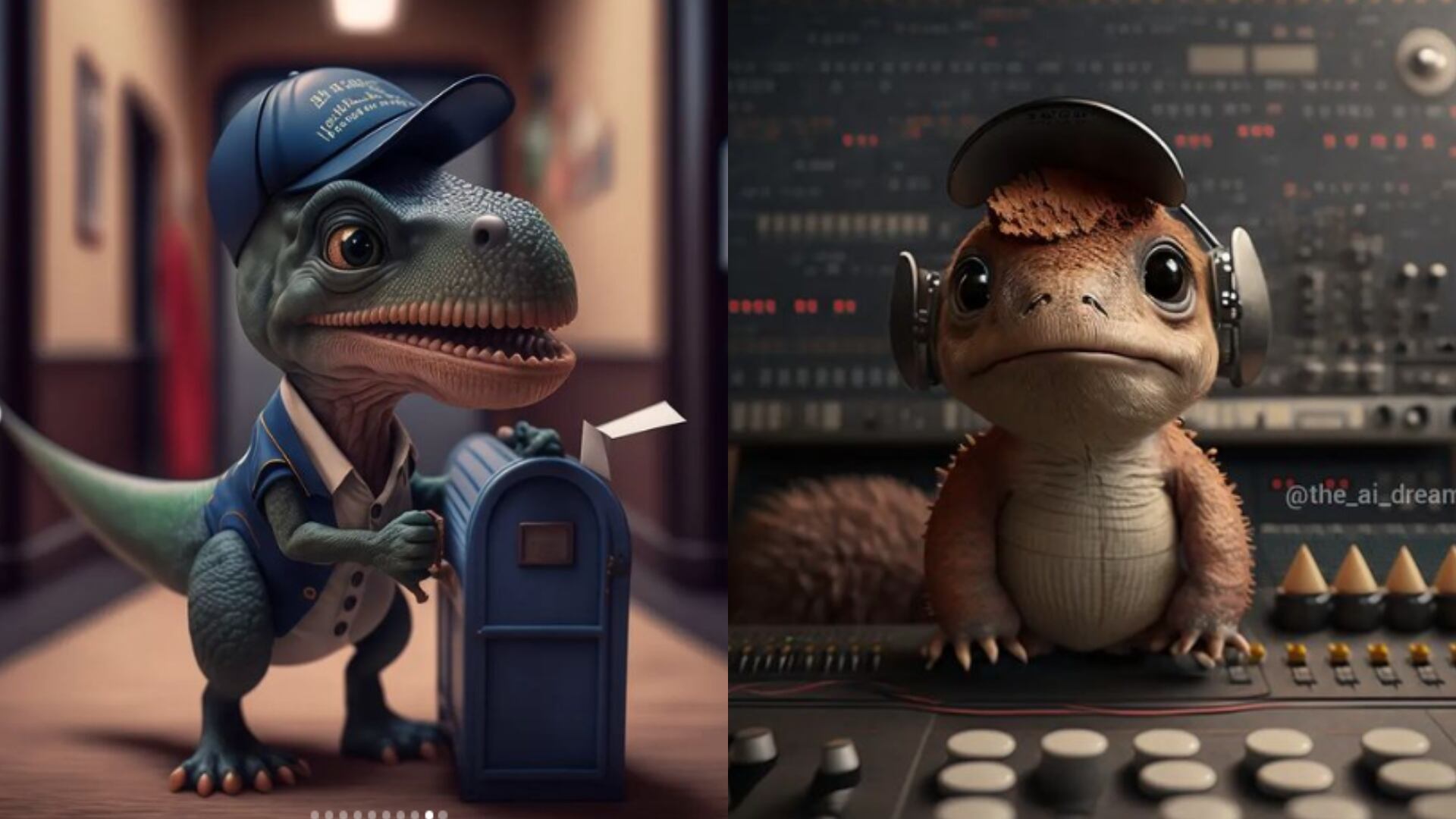 the_ai_dreams ilustraciones de dinosaurios profesionales