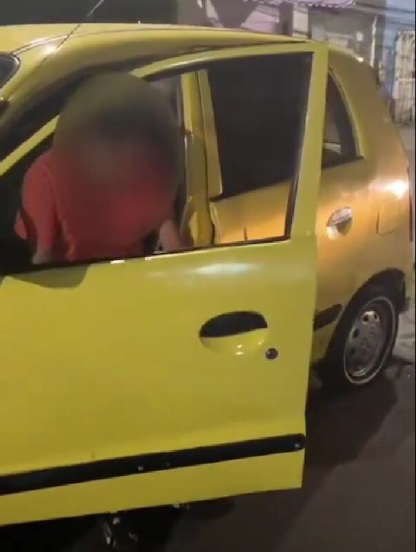 Taxista en estado de embriaguez en Bucaramanga