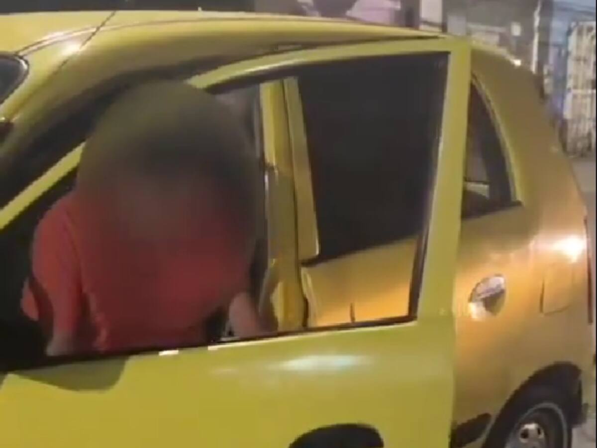 Taxista con 100 millones en multas y la licencia suspendida, fue sorprendido borracho