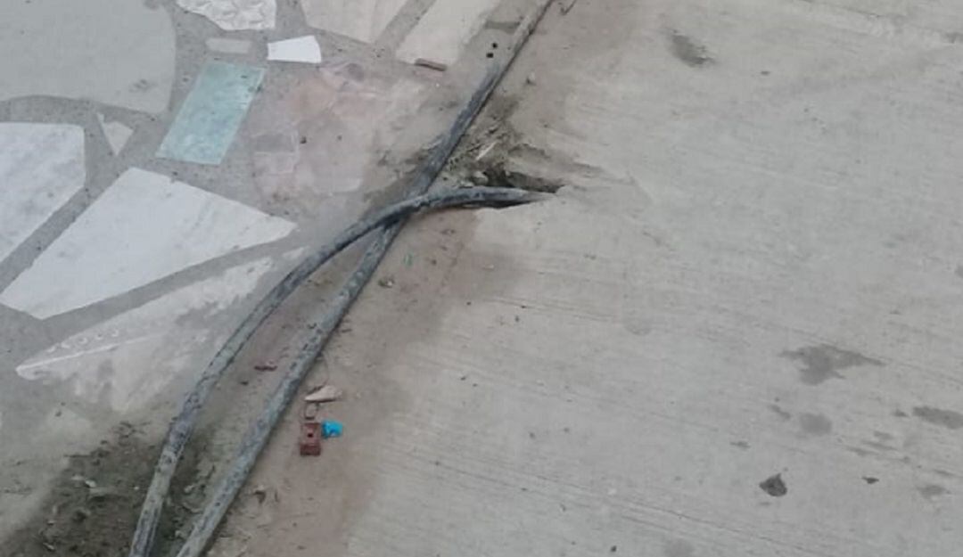 Por el momento así va la obra. 