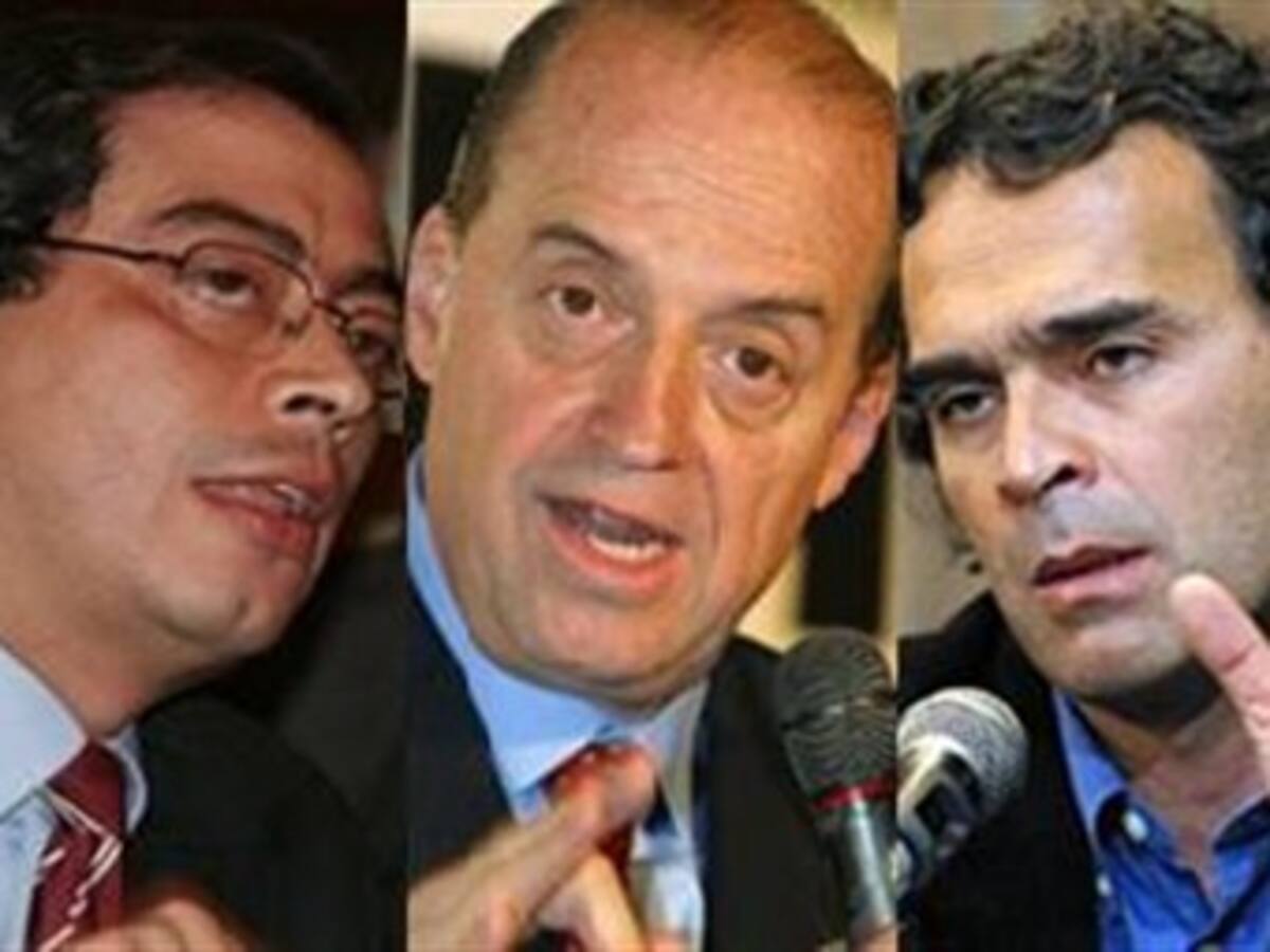 Candidatos presidenciales piden reglas claras para el debate electoral