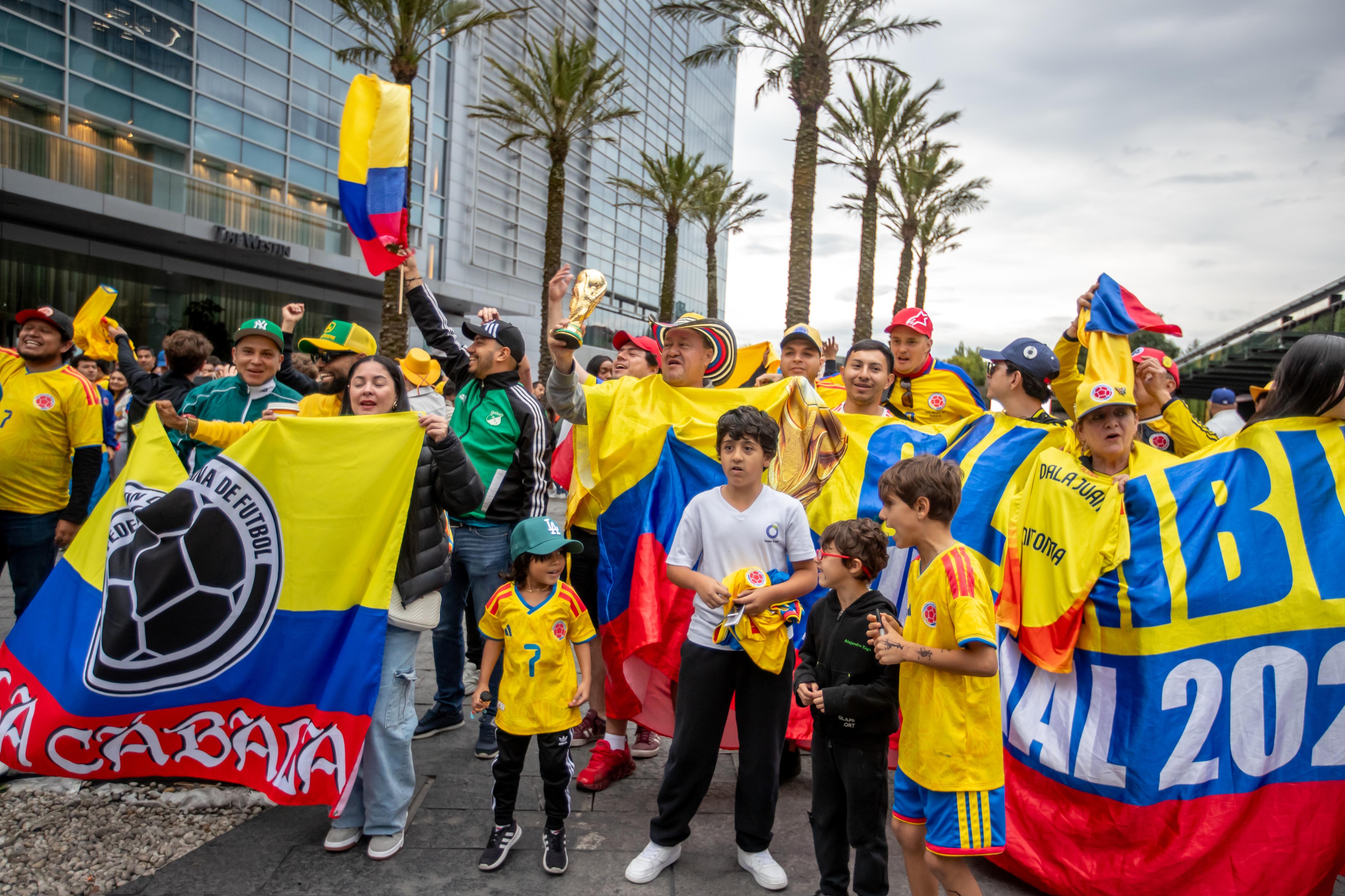 Selección Colombia en el Mundial 2026: vea acá el impresionante banderazo en Ciudad de México / Colprensa