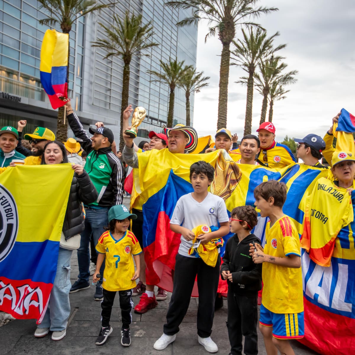 Selección Colombia en el Mundial 2026: vea acá el impresionante banderazo en Ciudad de México