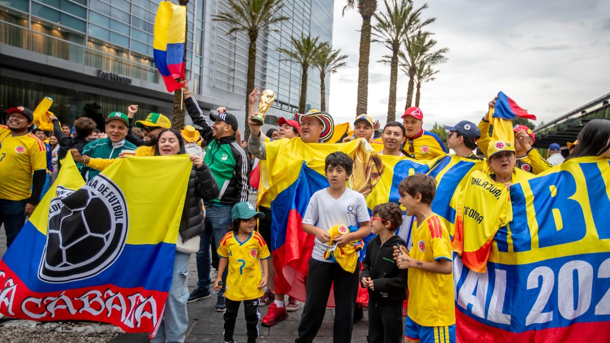 Selección Colombia en el Mundial 2026: vea acá el impresionante banderazo en Ciudad de México
