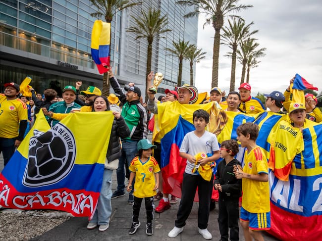 Selección Colombia en el Mundial 2026: vea acá el impresionante banderazo en Ciudad de México / Colprensa