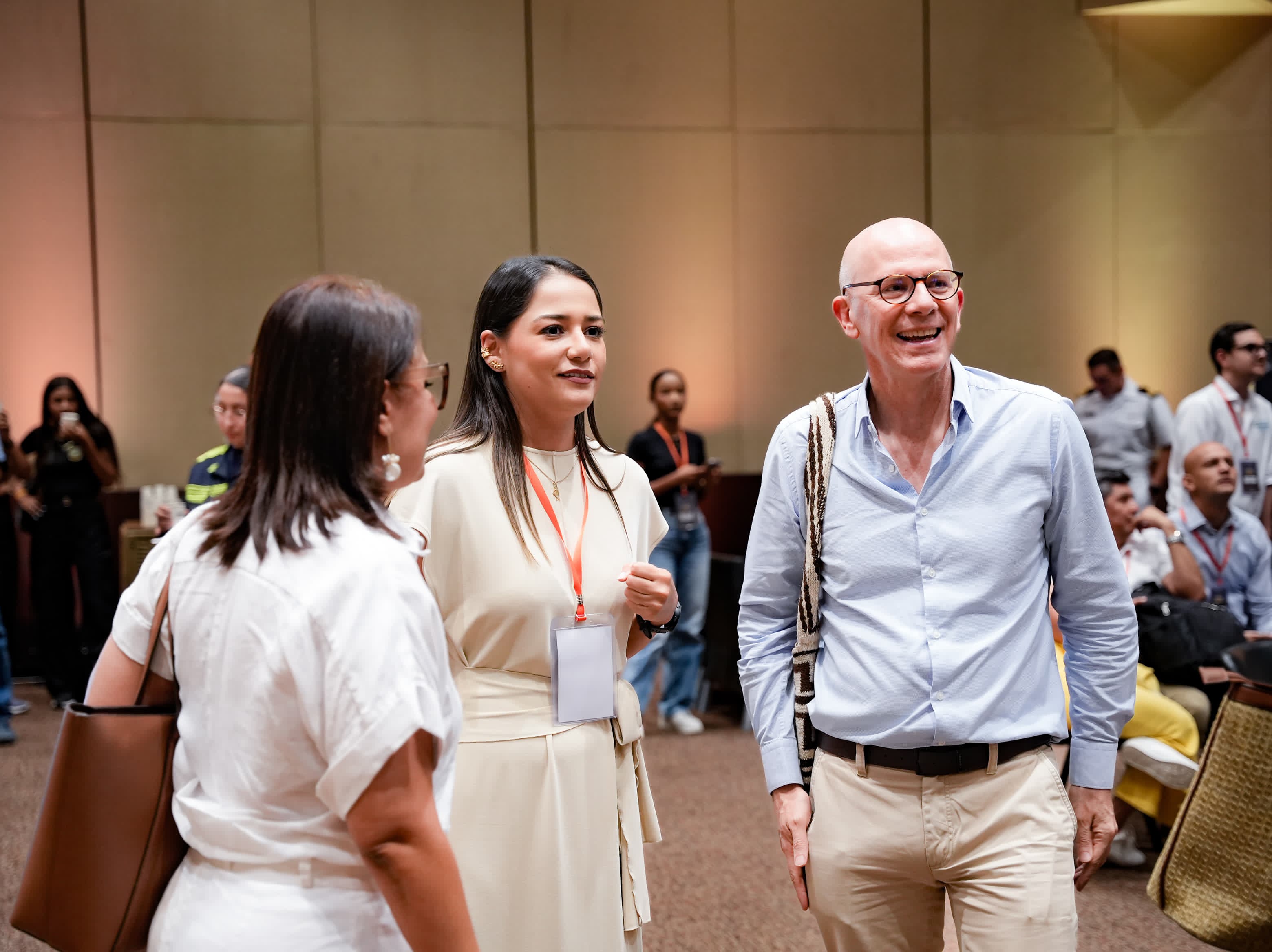 María Claudia Peñas, presidenta de la ANDI seccional Bolívar en el encuentro Hacia Dónde Va Cartagena. | Foto: Caracol Radio