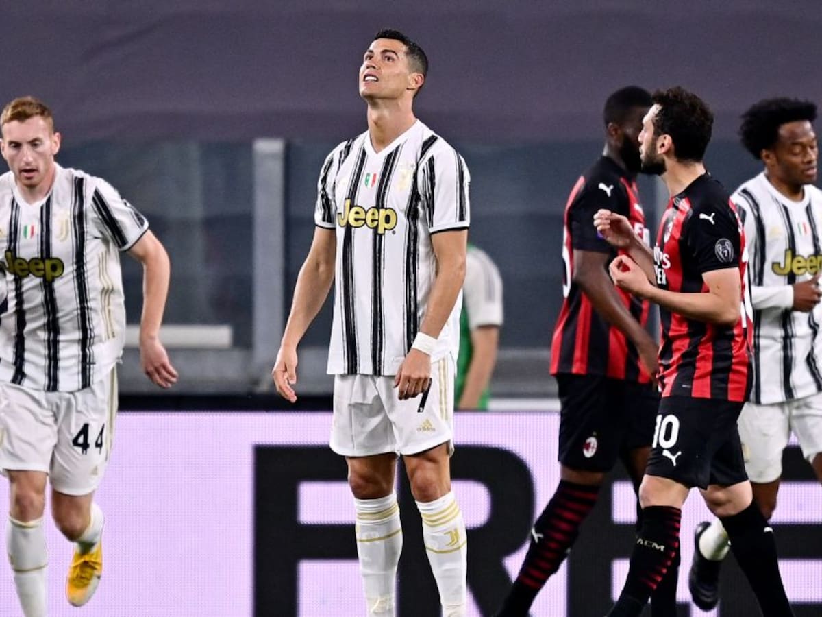 Con Cuadrado en cancha, Juventus cae ante Milan y complica paso a Champions