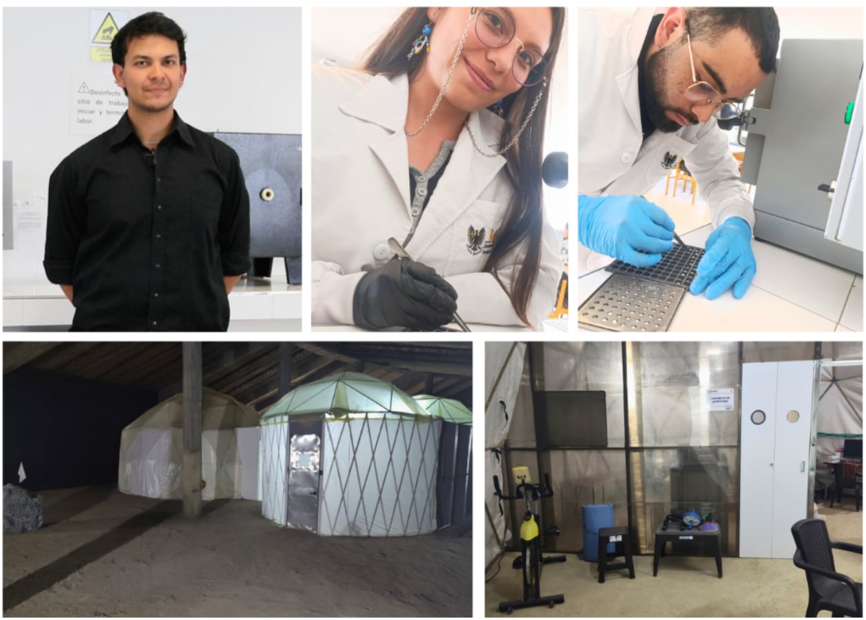 Estudiantes de la UPTC hacen simulacro espacial