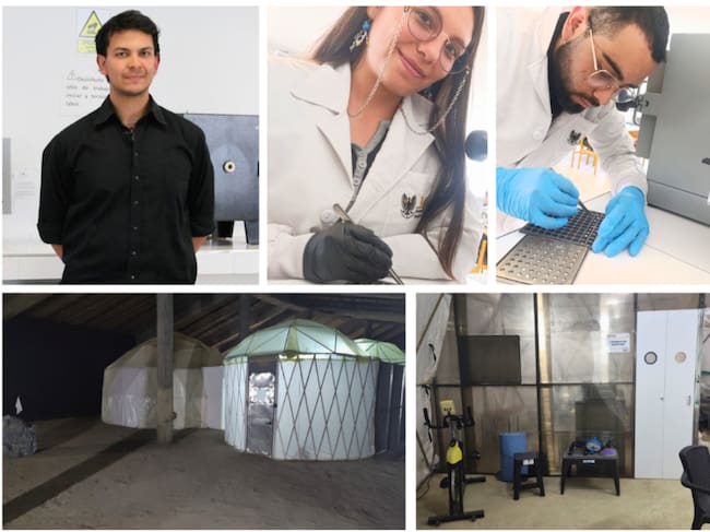Estudiantes de la UPTC hacen simulacro espacial