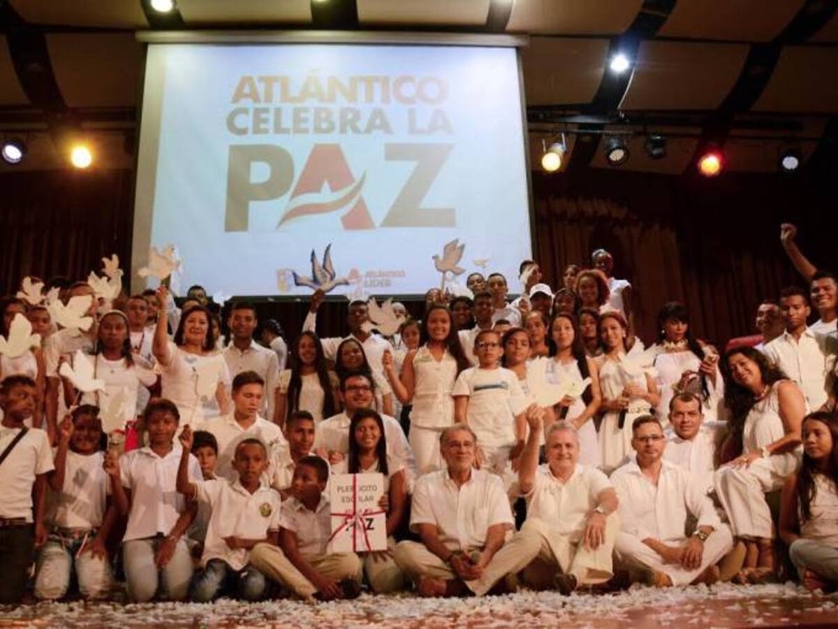 100 mil estudiantes en el Atlántico votan por el plebiscito