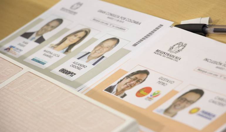 Las quejas de los ciudadanos se enfocaron en las escasez de tarjetones de las consultas interpartidistas.