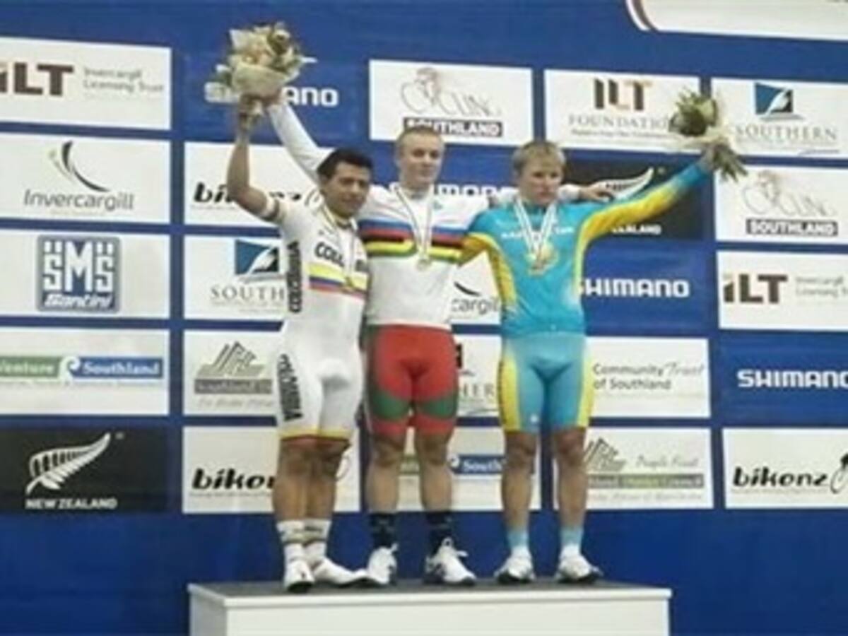 Colombia obtiene medalla de plata en el Mundial de Ciclismo de Pista Juvenil