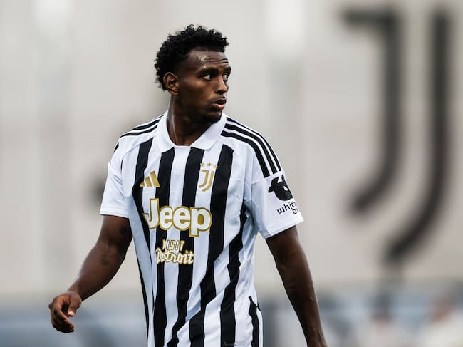 Juan David Cabal, defensa de la Juventus. (Photo by Nicolò Campo/LightRocket via Getty Images)