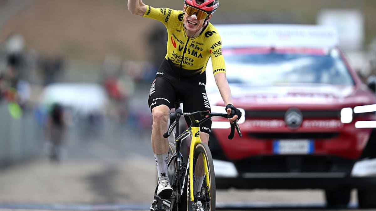 Vingegaard, ganador de la etapa 7 del Giro de Italia: resumen del ascenso a Blockhaus