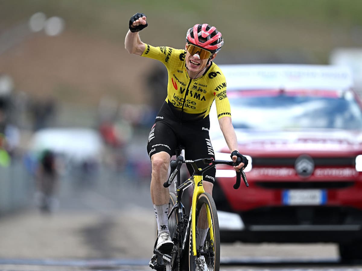 Vingegaard, ganador de la etapa 7 del Giro de Italia: resumen del ascenso a Blockhaus