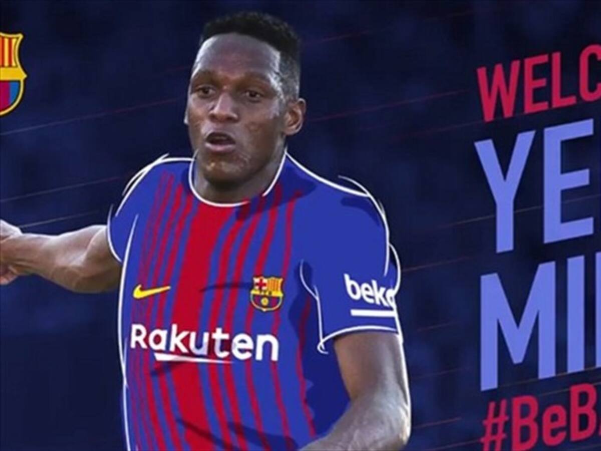 Conozca a Yerry Mina, nuevo jugador del FC Barcelona, en diez datos
