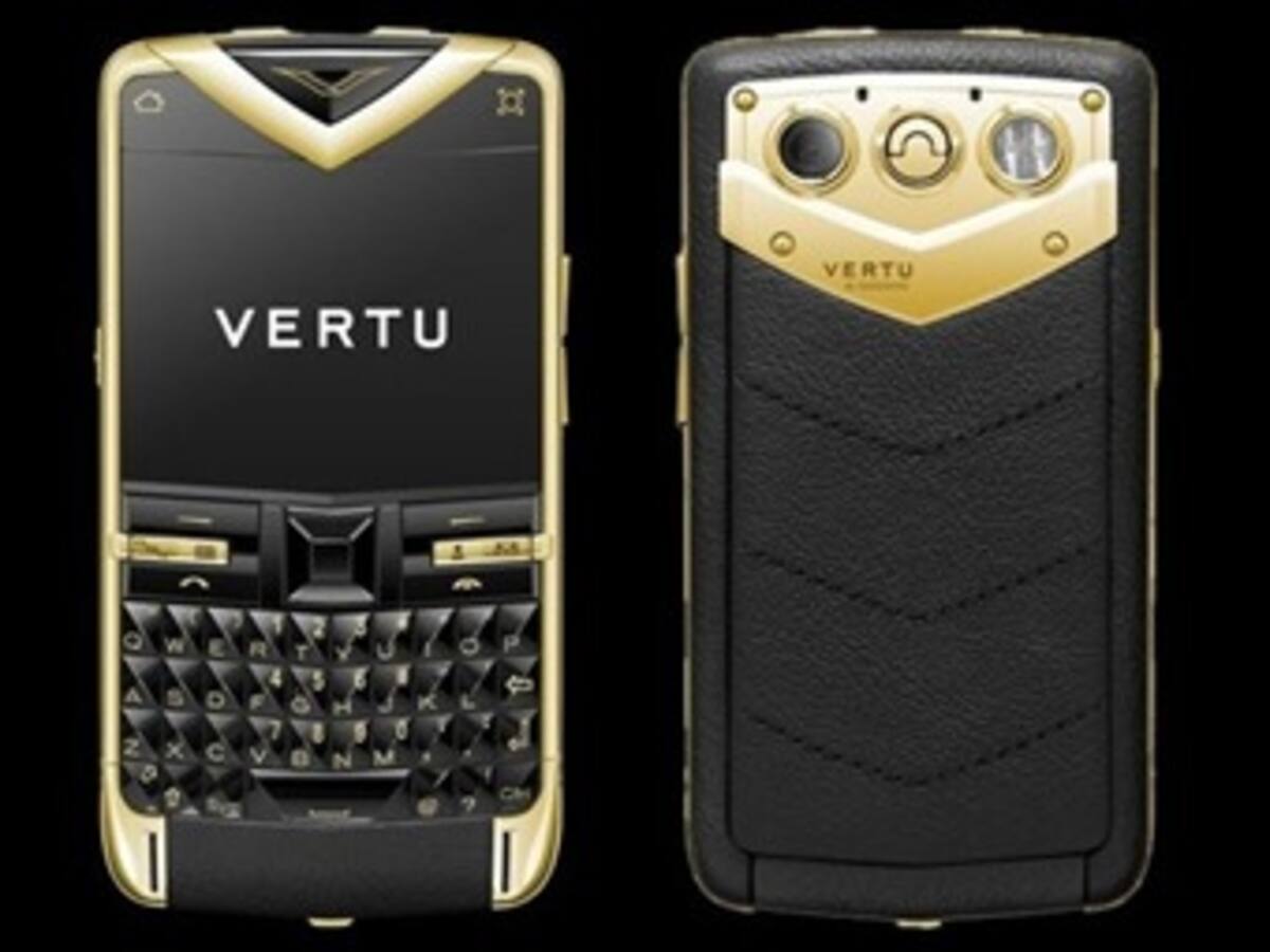 Vertu estrena su primer 'smartphone' de lujo con Android