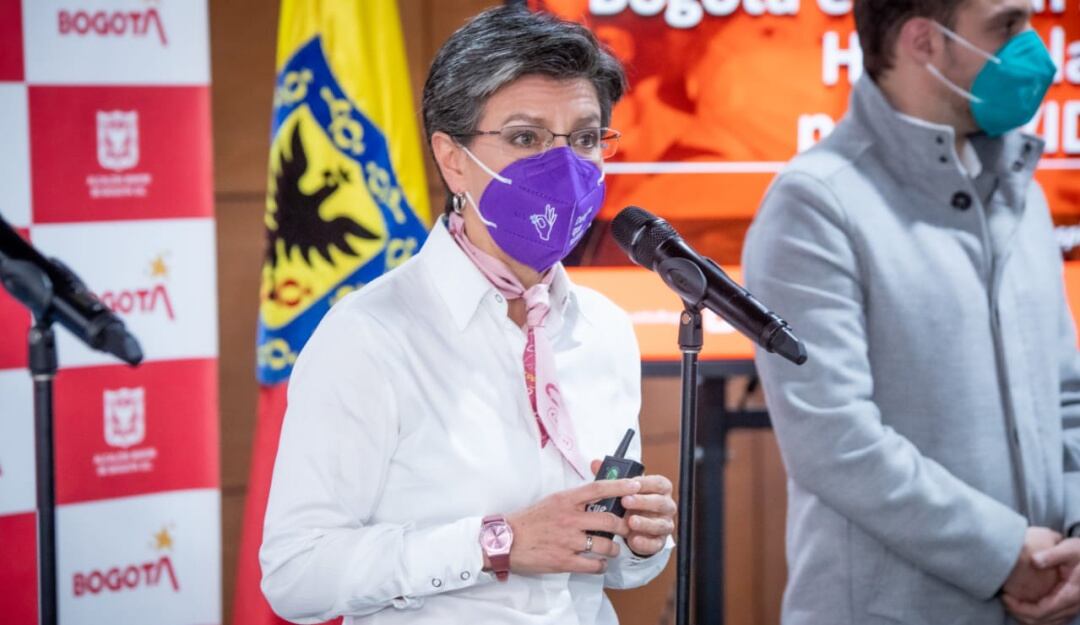 Claudia López, alcaldesa de Bogotá 