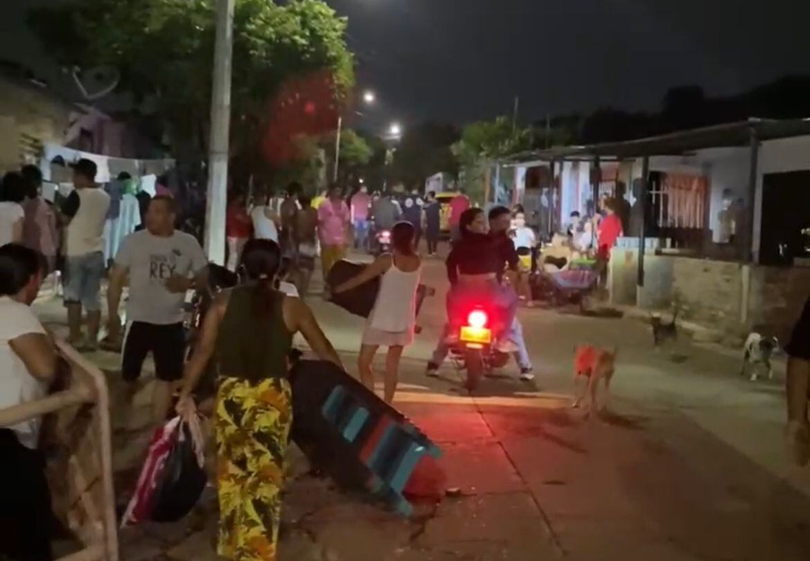En el Barrio Belén finalizan actividad con niños por intimidaciones.