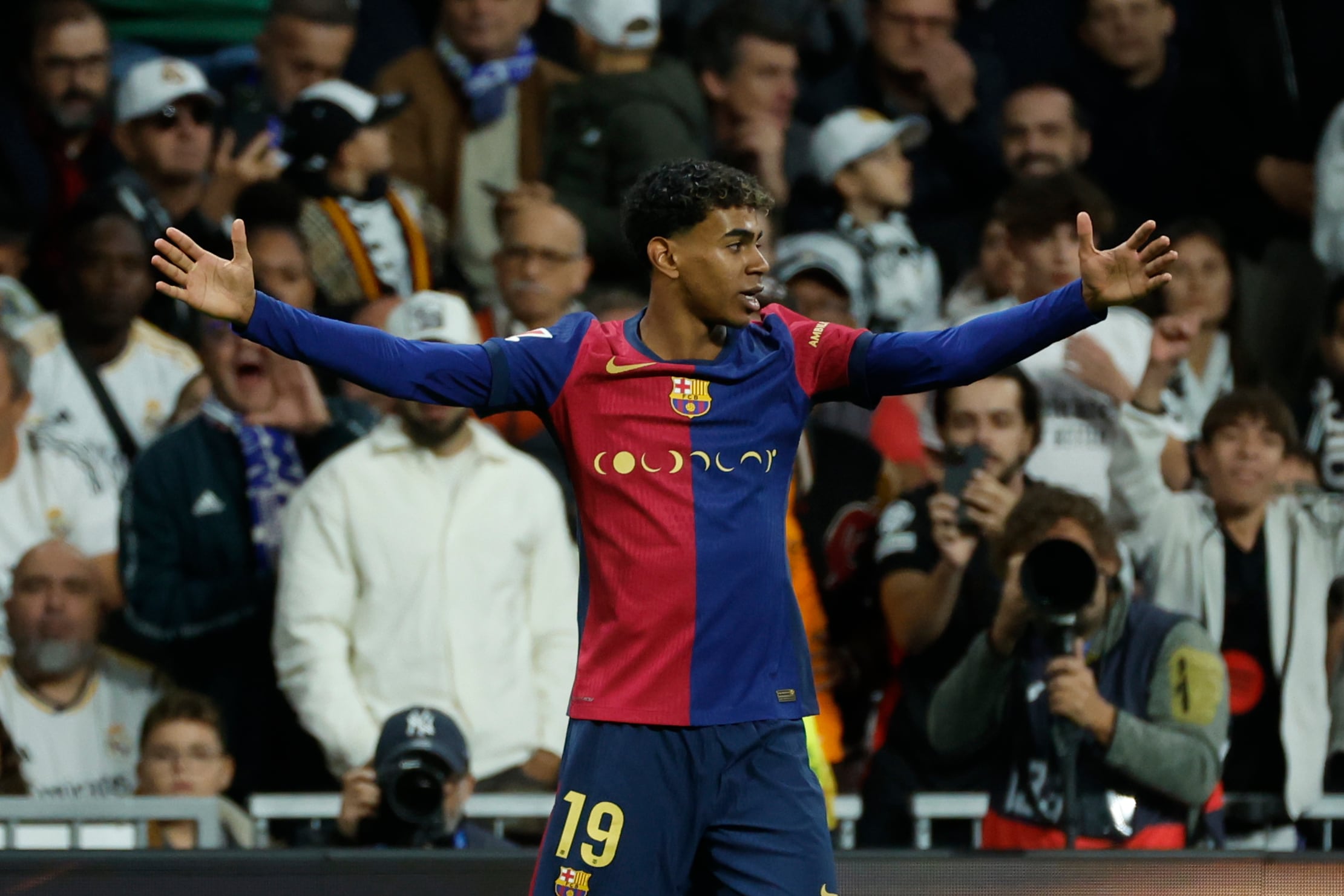 Barcelona golea al Real Madrid en el Santiago Bernabeu EFE/Juanjo Martín