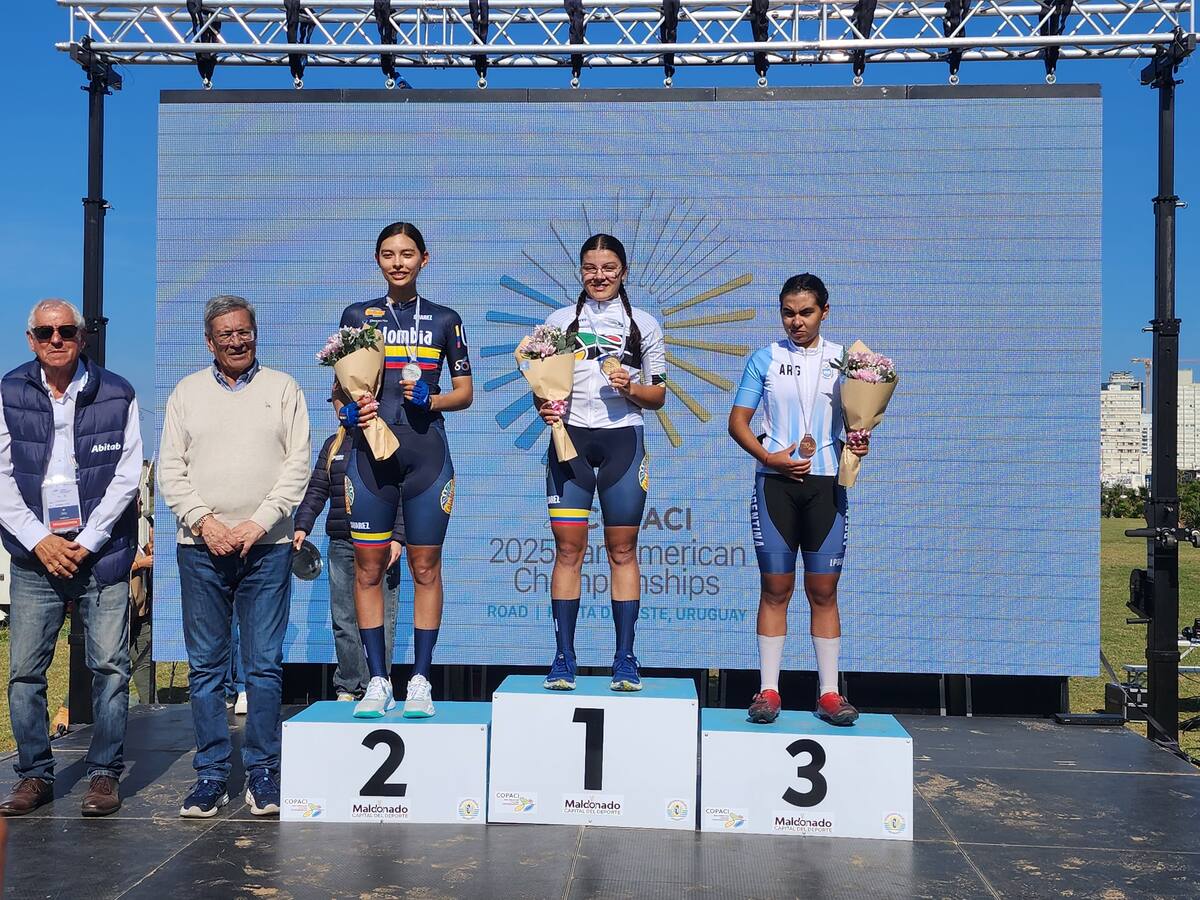 Luciana Osorio es doble campeona panamericana, tras salir victoriosa en la prueba de ruta