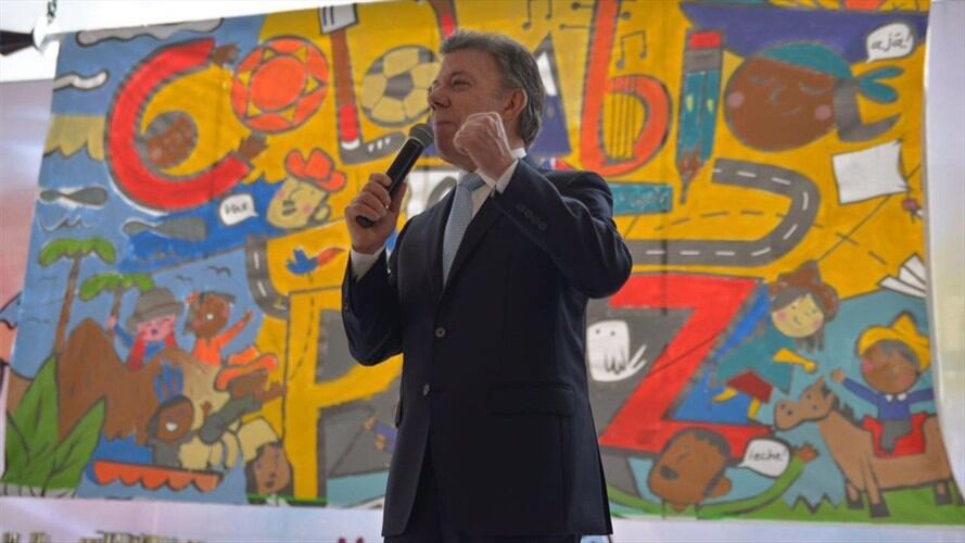 Presidente Juan Manuel Santos. Foto: Presidencia de la República.
