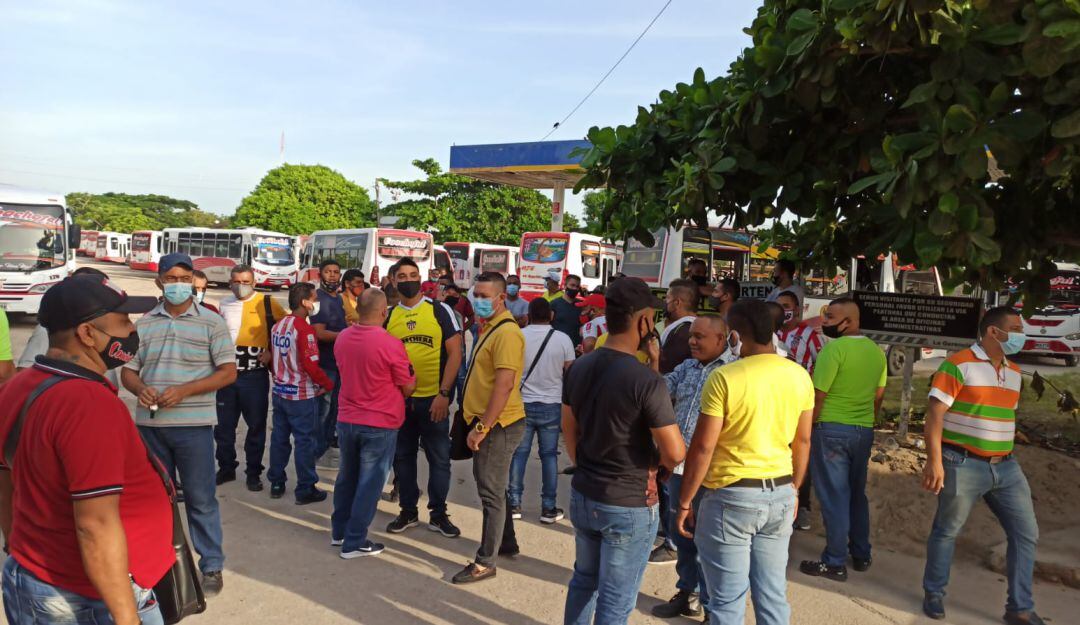 Protesta de conductores