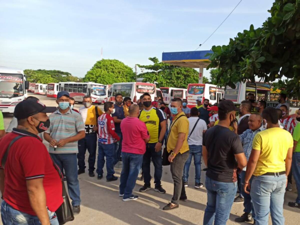 Conductores en Barranquilla convocan protesta para este lunes