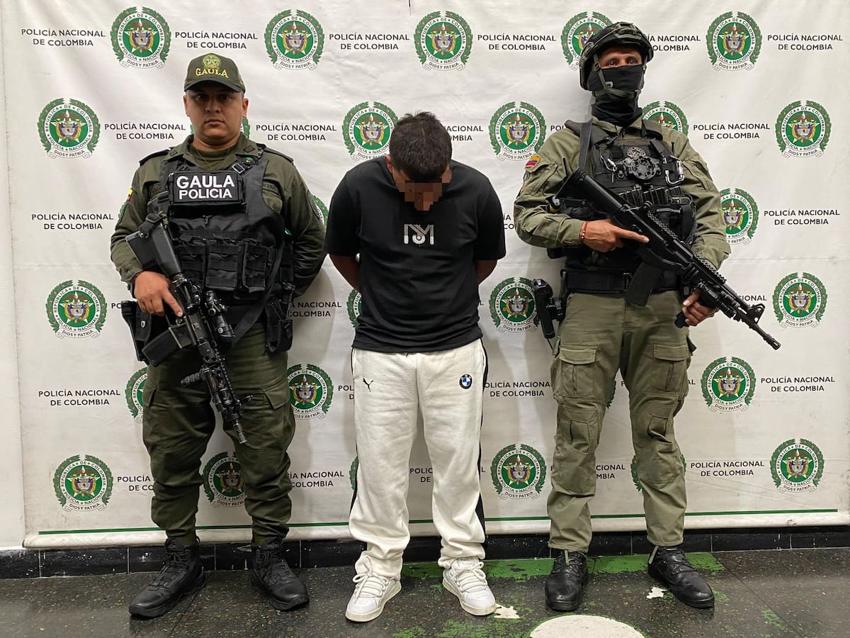 Alias ‘Ruso’, mano derecha de ‘Pipe Tuluá’ líder de ‘La Inmaculada’, fue capturado