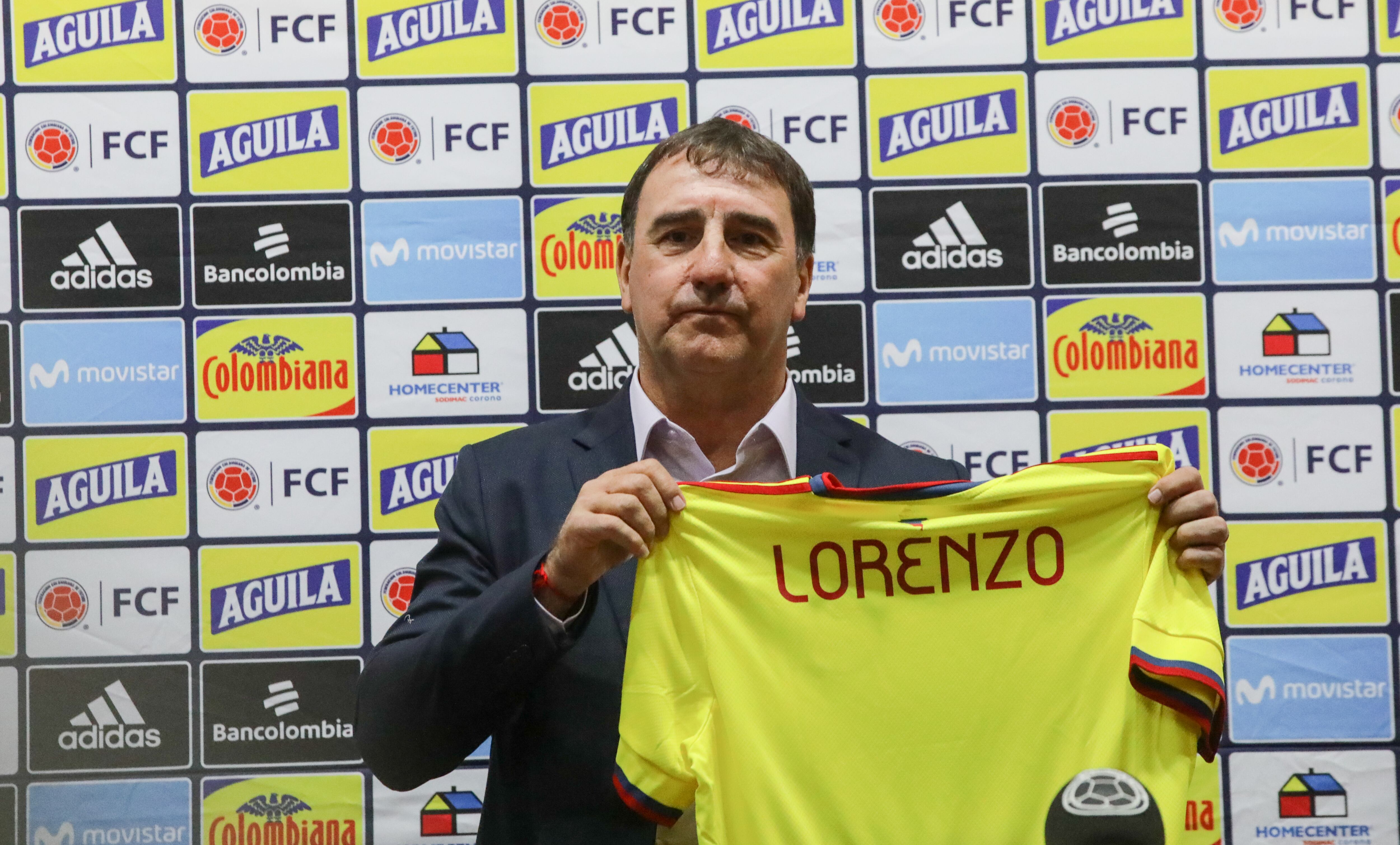 Néstor Lorenzo, técnico Selección Colombia (Photo by Juancho Torres/Anadolu Agency via Getty Images)