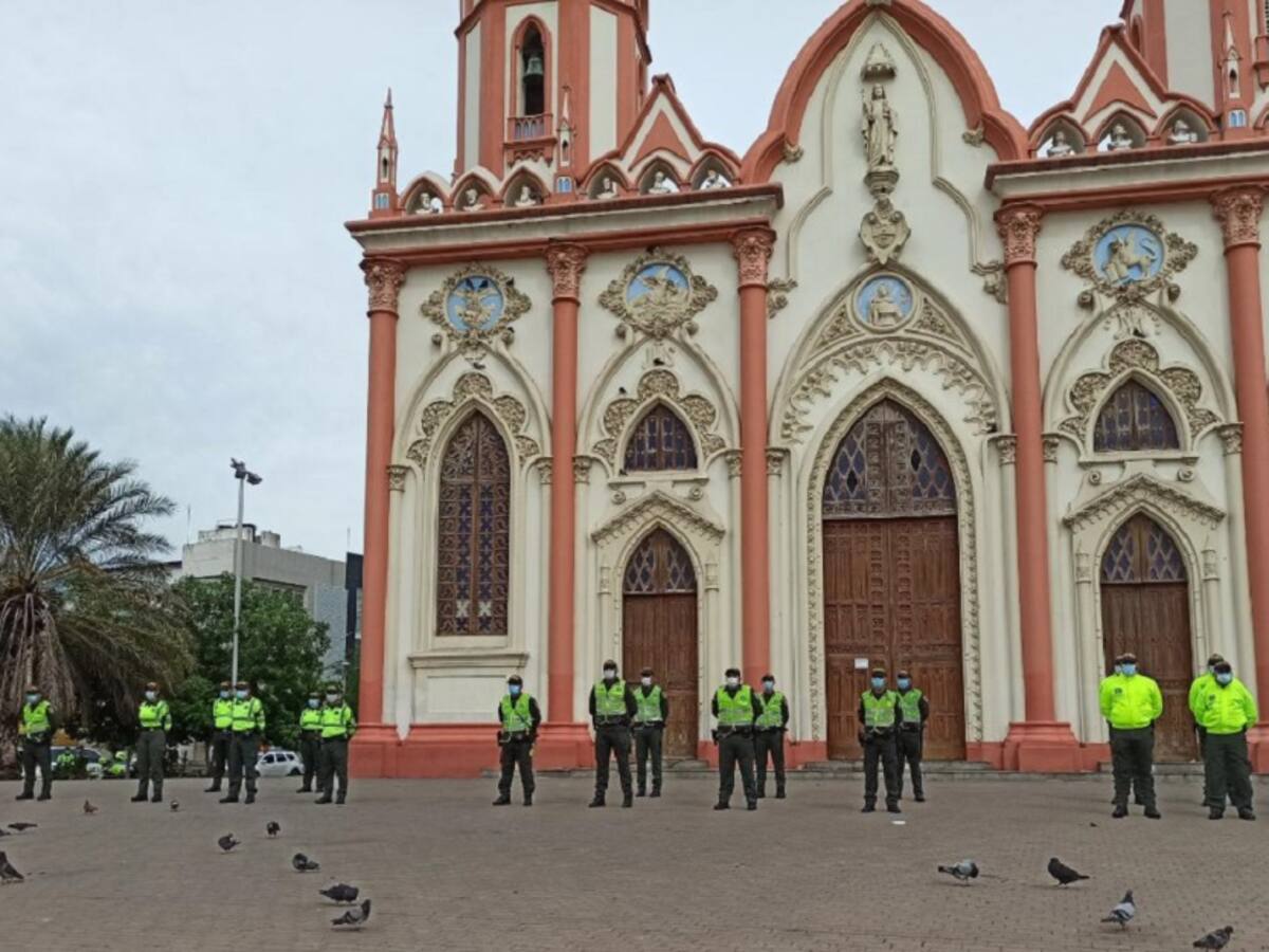 Policía presentó al 'Escuadrón Antihurtos' en Barranquilla