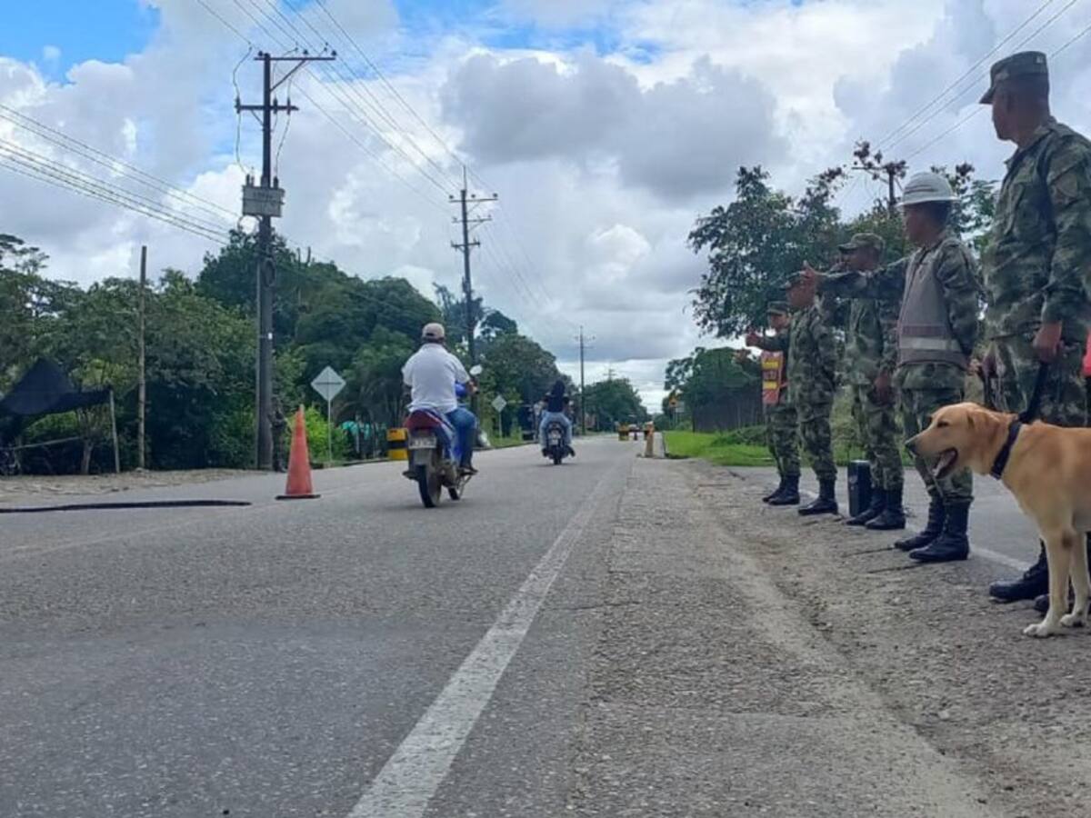 Más de 6 mil hombres custodian vías del Putumayo durante las elecciones