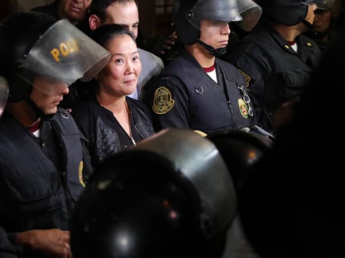 Juez dejó en libertad a la líder política peruana Keiko Fujimori