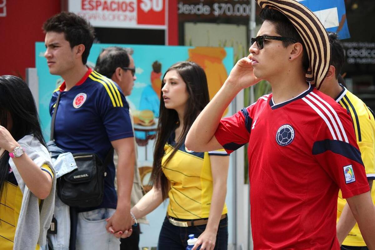 El elenco colombiano acaricia los octavos de final del Mundial Brasil 2014.