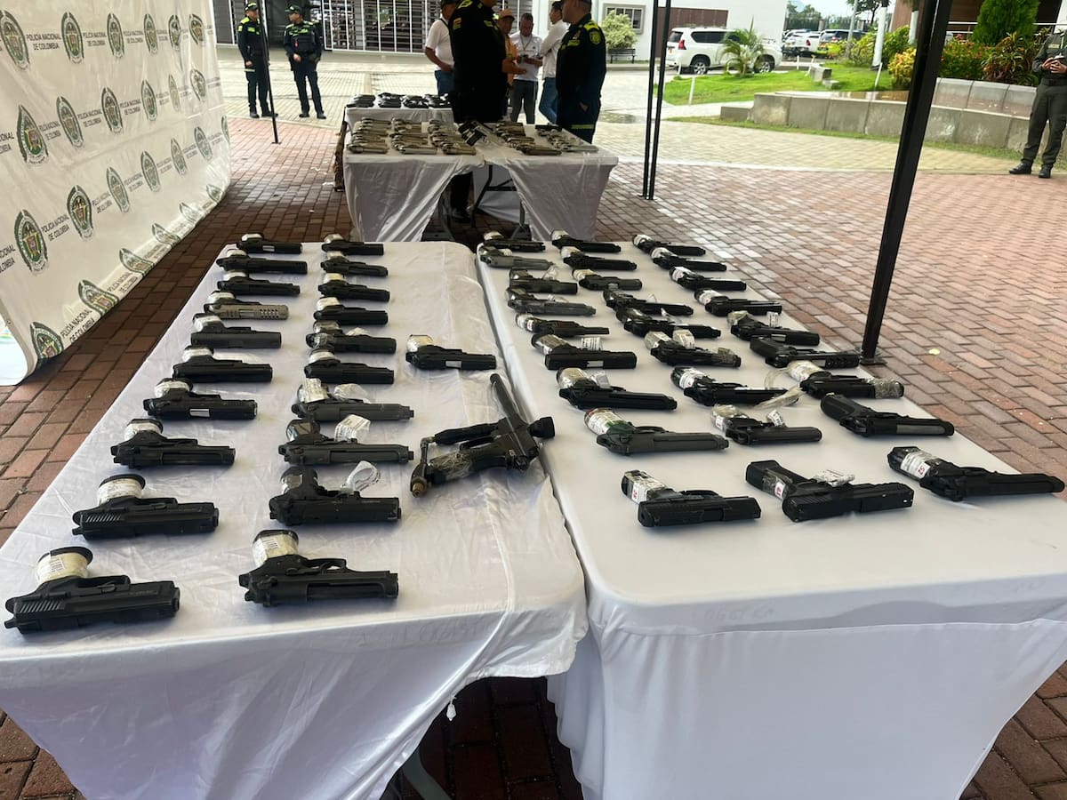 En Santa Marta, más de 100 armas traumáticas que facilitaban conductas delictivas fueron destruidas